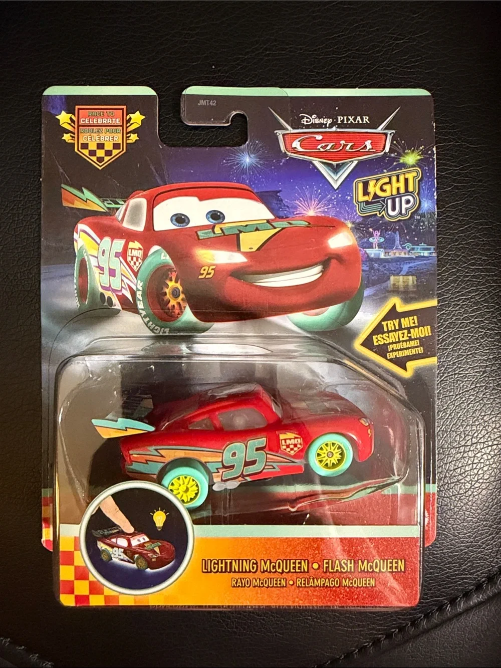 Disney Pixar Cars Light Up Lightning McQueen